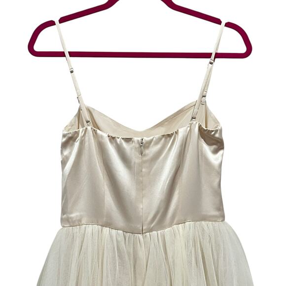 NWT NEW Reformation Alouette Dress Fior Di Latte - Picture 7 of 10